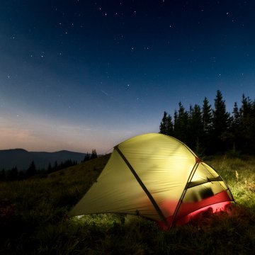 night sky nature camping tent mountain backpacking tents